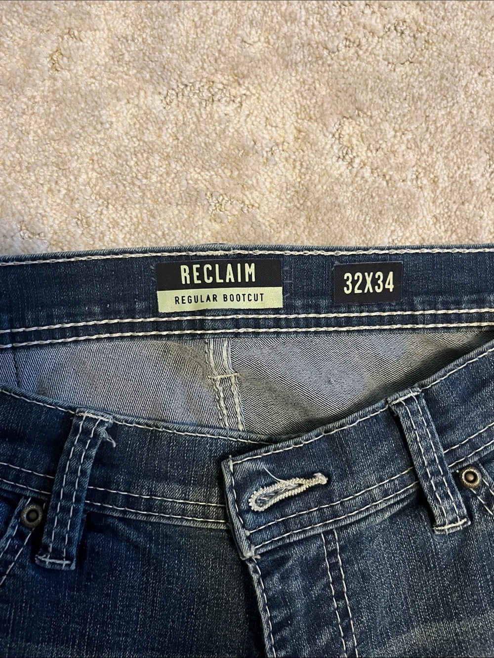Reclaim blue jeans dark blue